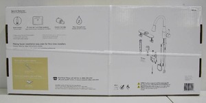 lot 810 image: OakBrook Tucana Motion Sensor One Handle Chrome Pulldown Kitchen Faucet