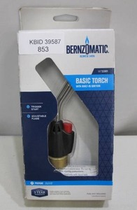 lot 853 image: Bernzomatic Self-Igniting Basic Torch Head