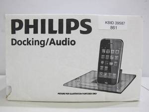 lot 861 image: Philips Wireless Bluetooth Stereo Speaker SB365-378