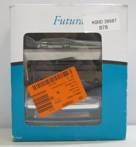 lot 878 image: Fraklin Brass Futura Recessed Toilet Paper Holder in Chrome