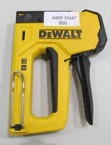 lot 900 image: DeWalt 18-Gauge Heavy-Duty StapleNail Gun