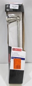 lot 916 image: Delta Porter 18 in. Towel Bar in Brushed Nickel