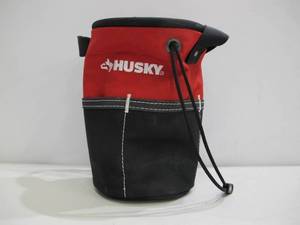 lot 921 image: Husky 5 in. 10 Pocket Utility Sack Tool Bag