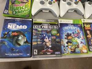 lot 83 image: XBOX 360 With Games