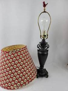 lot 38 image: Pair of Unique Vintage Lamps