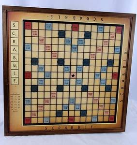 lot 46 image: Super Fun Oversized Swiveling Scrabble Board set