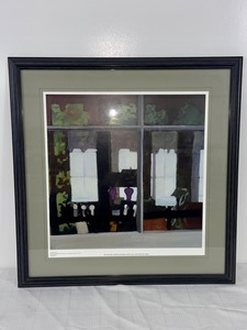 lot 121 image: Framed Art Print Poster by Fairfield Porter