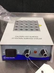 lot 15 image: Fisher Scientific 11-718 Isotemp Test Tube Heat Block - Great Working Condition