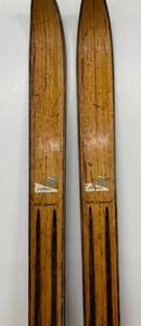 lot 117 image: Antique Wooden J.C. Higgins Skis- 77