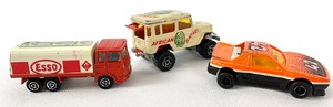 lot 248 image: Eight Vintage Collectible Toy Cars - Majorette (France) and Play Art