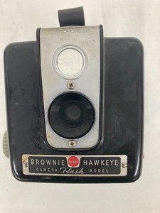 lot 89 image: Vintage Lot with Kodak Brownie Hawkeye Camera