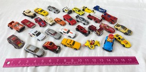 lot 304 image: 30 Vintage Toy Cars- Matchbox, Corgi, Tomica, Hot Wheels, Ertl & more 1970s-1980s