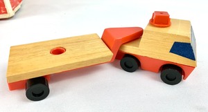 lot 263 image: Mattel 1973 Preschool Motor Putt-Putt Construction Yard in Orig. Box - Mint Condition