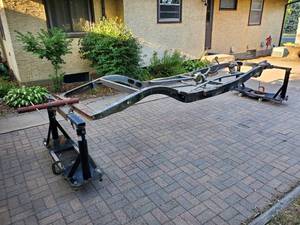 lot 4 image: Re-Conditioned  Fabricated 1935 thru 1940 Ford Coupe Chassis