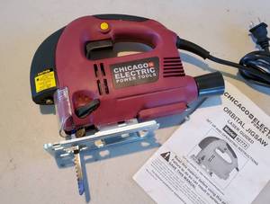 lot 149 image: Chicago Electric Power Tools Orbital Jigsaw