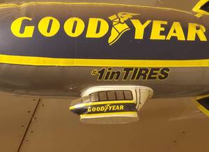 lot 59 image: Inflatable Goodyear Blimp