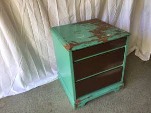Teal Chest of Drawers