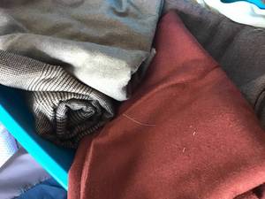 5 Winter Fabric Bins