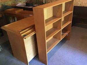 Wood Book Shelf