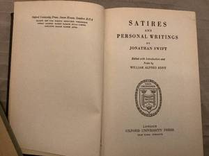 Essays, Satire & Favorite Writings by Select Authors