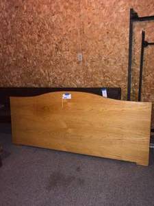 King Sized Hand-crafted Wood Headboard