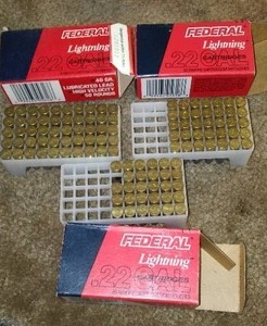 lot 43 image: Federal Lighting .22 caliber Qty 114