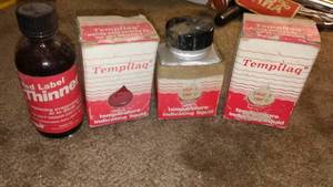 lot 50 image: Tempilaq and Thinner -