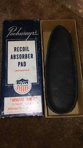 lot 81 image: NOS Pachmayr Recoil Absorber Pad. Vintage, New Old stock, white Line