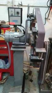 lot 92 image: Tension Belt Sander and polisher.