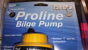 lot 132 image: Proline Bilge Pump and more boating.