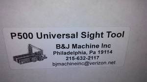lot 149 image: Universal Sight Tool.  B and J Machine.