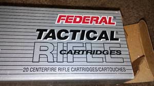 lot 163 image: Ammo Federal 223 Rem QTY.10.