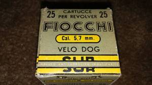 lot 169 image: Fiocchi 5.7 mm Velo Dog QTY.25