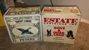 lot 186 image: Estate Cartridge and Peters 12 ga
