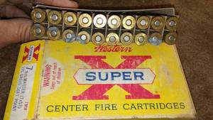 lot 199 image: Vintage 7mm Mauser 7x57 Super x.