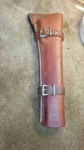 lot 206 image: Leather Holster 12 in.