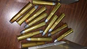 lot 211 image: 45-70 shells. Qty 14.