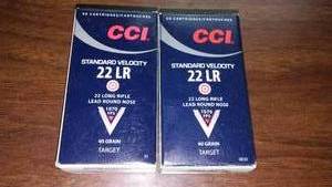 lot 215 image: CCI 22LR. Qty 100
