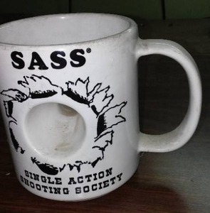 lot 234 image: SASS - coffee mug