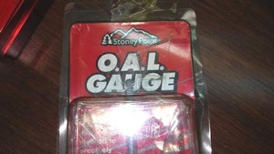 lot 250 image: O.A.L. Reloading gauge.