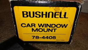 lot 437 image: Bushnell Car window mount. #78-4405.