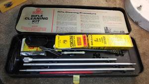 lot 441 image: Outers Rifle cleaning kit.