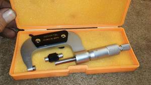 lot 445 image: Micrometer outside- excellent 1-2.