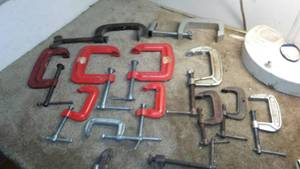lot 457 image: C-clamps