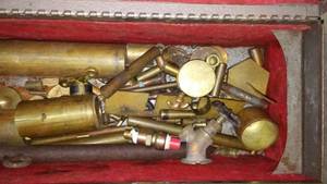 lot 465 image: Toolbox Full of Brass.