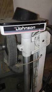 lot 286 image: Vintage Johnson Seahorse, electric trolling motor