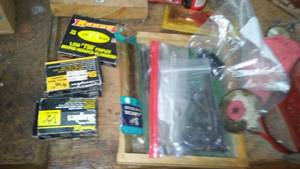 lot 401 image: Alan wrenches, Staples, punches and more