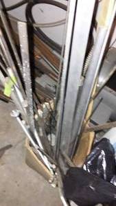lot 410 image: Metal bars, rods, flats