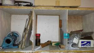 lot 423 image: Row 6 of green cabinets. SEE ALL PICS