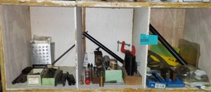 lot 424 image: Row 5 of green cabinets. See Pics.
